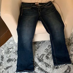 Dark wash jeans